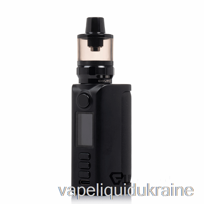 Vape Liquid Ukraine DOVPO RIVA 200W Starter Kit Black-Black